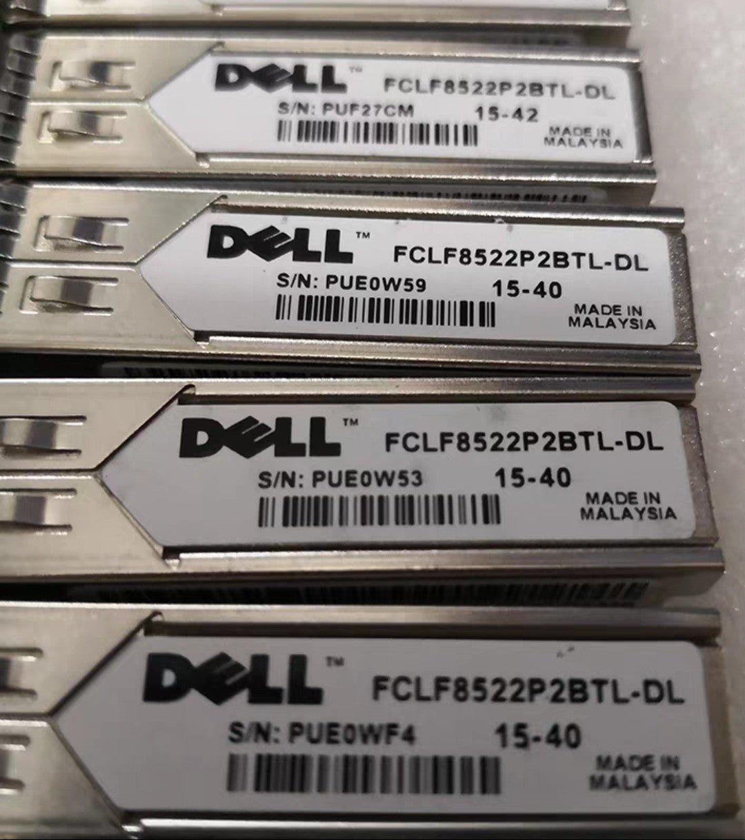 1pc Dell MHVPK 1000BASE-T 1Gb SFP FCLF8522P2BTL-DL Transceiver - Image 2