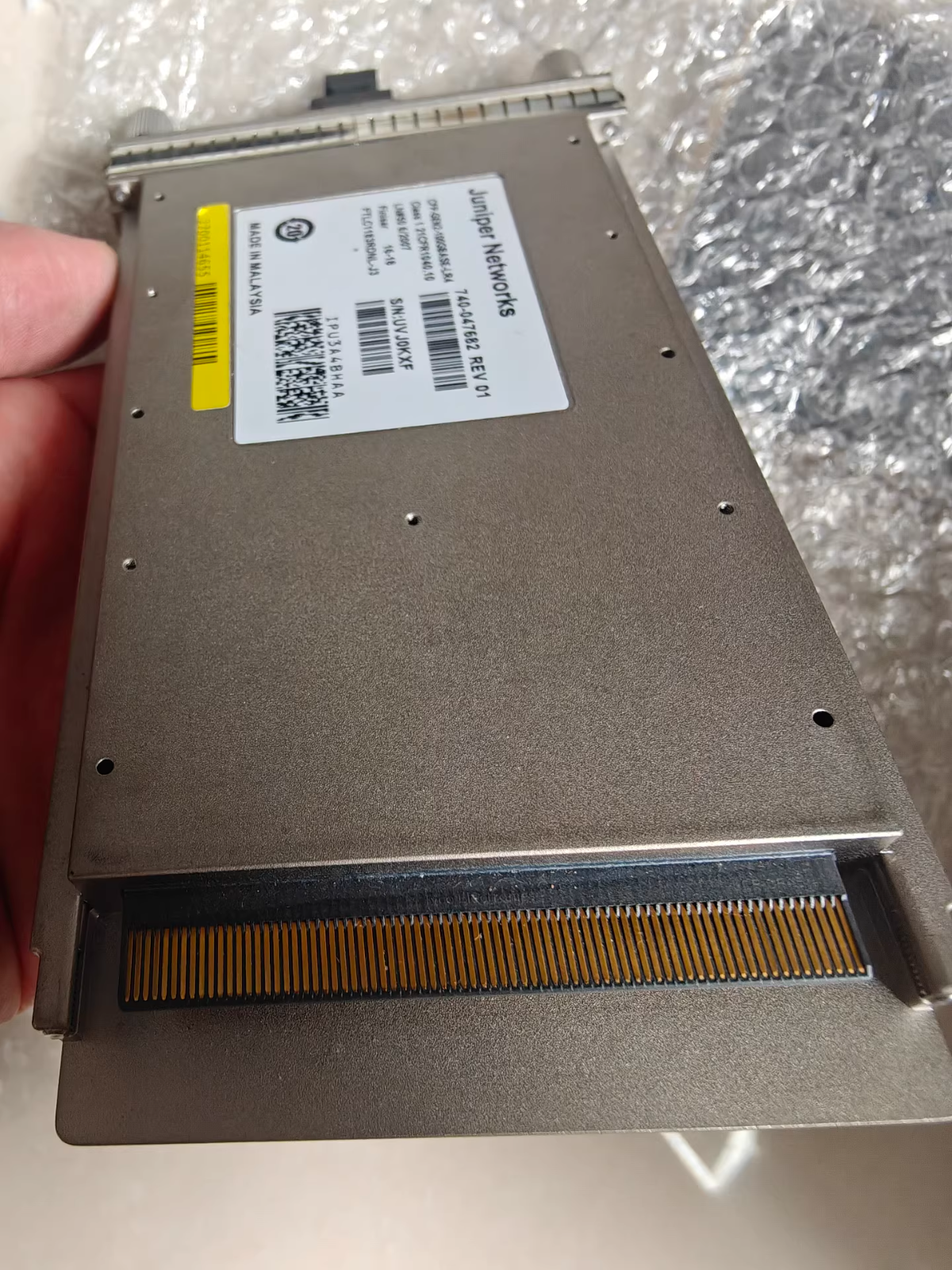 1pc Genuine Juniper CFP-GEN2-100GBASE-LR4 100G FTLC1183RDNL-J3 740-047682 Module - 图片 4