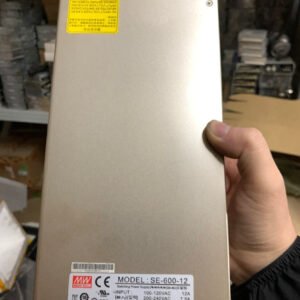1PC SE-600-12 Meanwell Power Supply 600W 12V 50A Good work for the Listed Equipment Model - Used