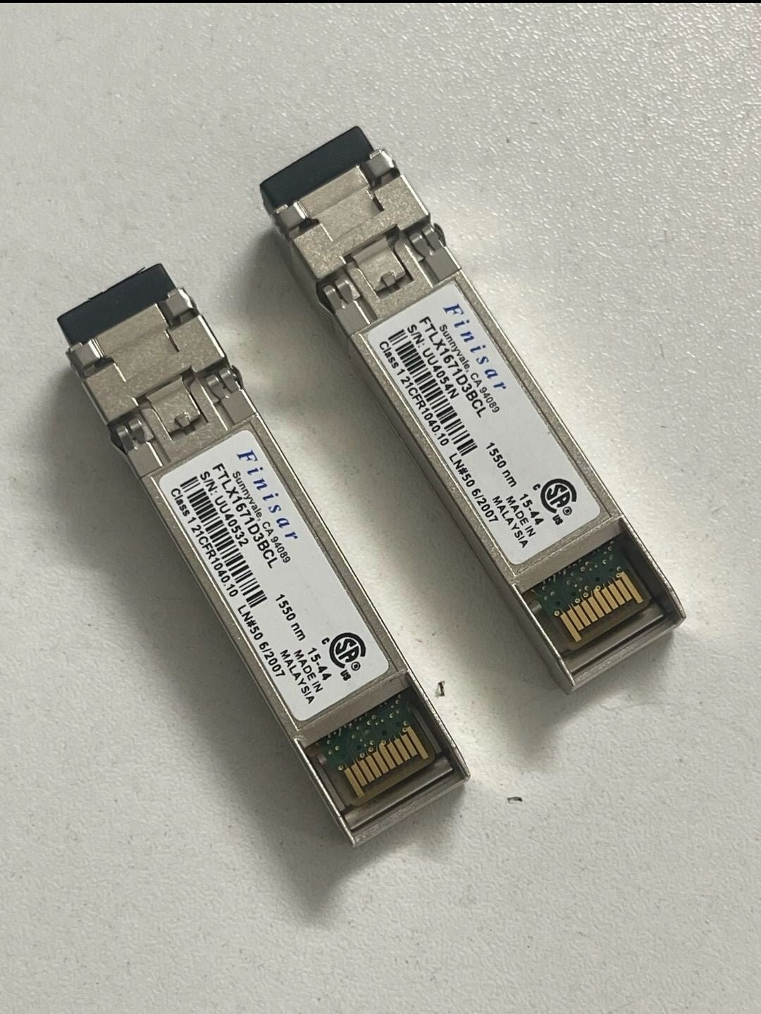 1pcs Finisar FTLX1671D3BCL SFP+ 10G-1550nm 40km Single Mode Optical Transceiver - Image 2