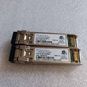1PC 10G-1550nm FTLX1671D3BCL SFP+ 40km Single Mode Optical Transceiver - Used