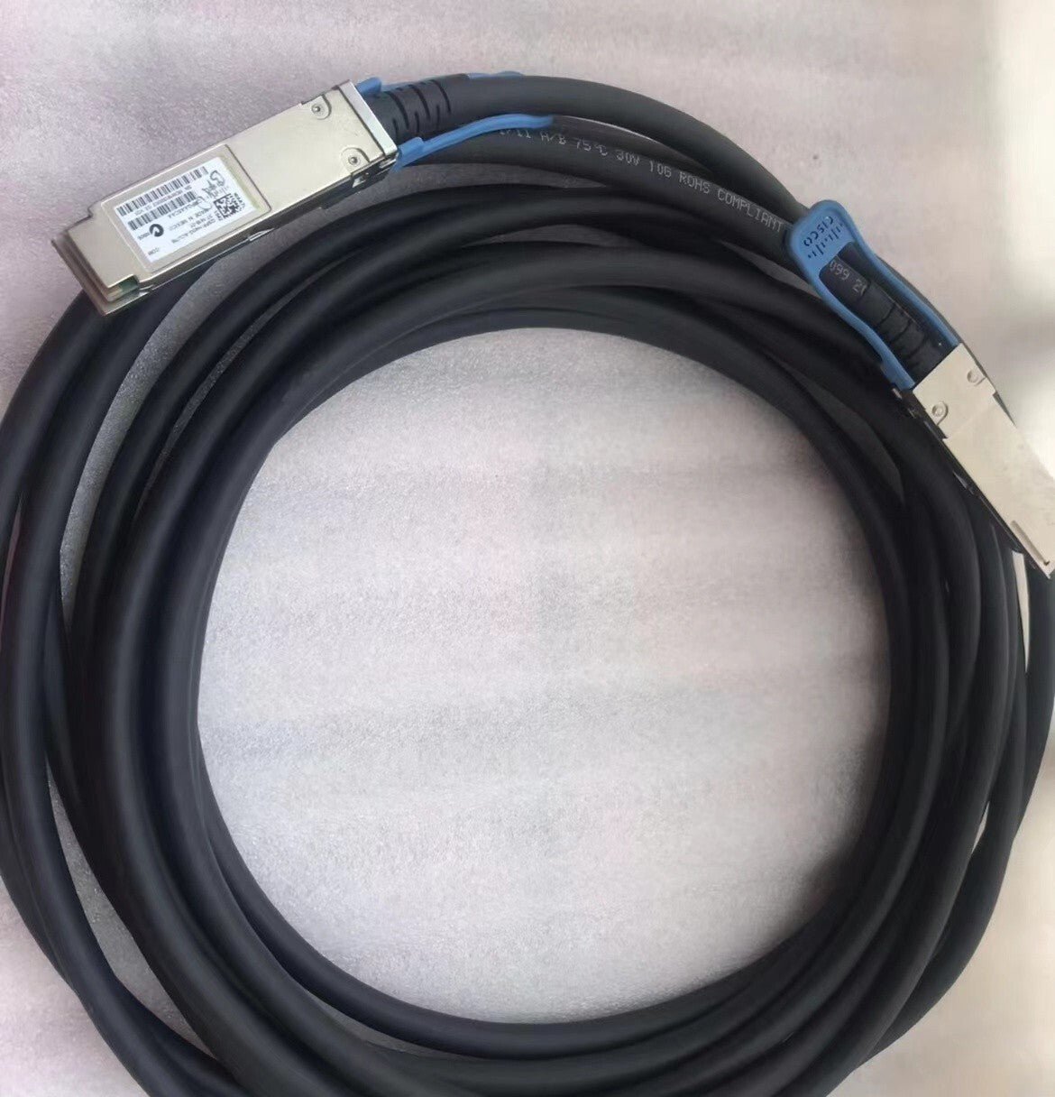 1x Used Cisco QSFP-H40G-ACU7M 40GBASE-CR4 Direct-Attach Copper Cable 7m Fedex P1
