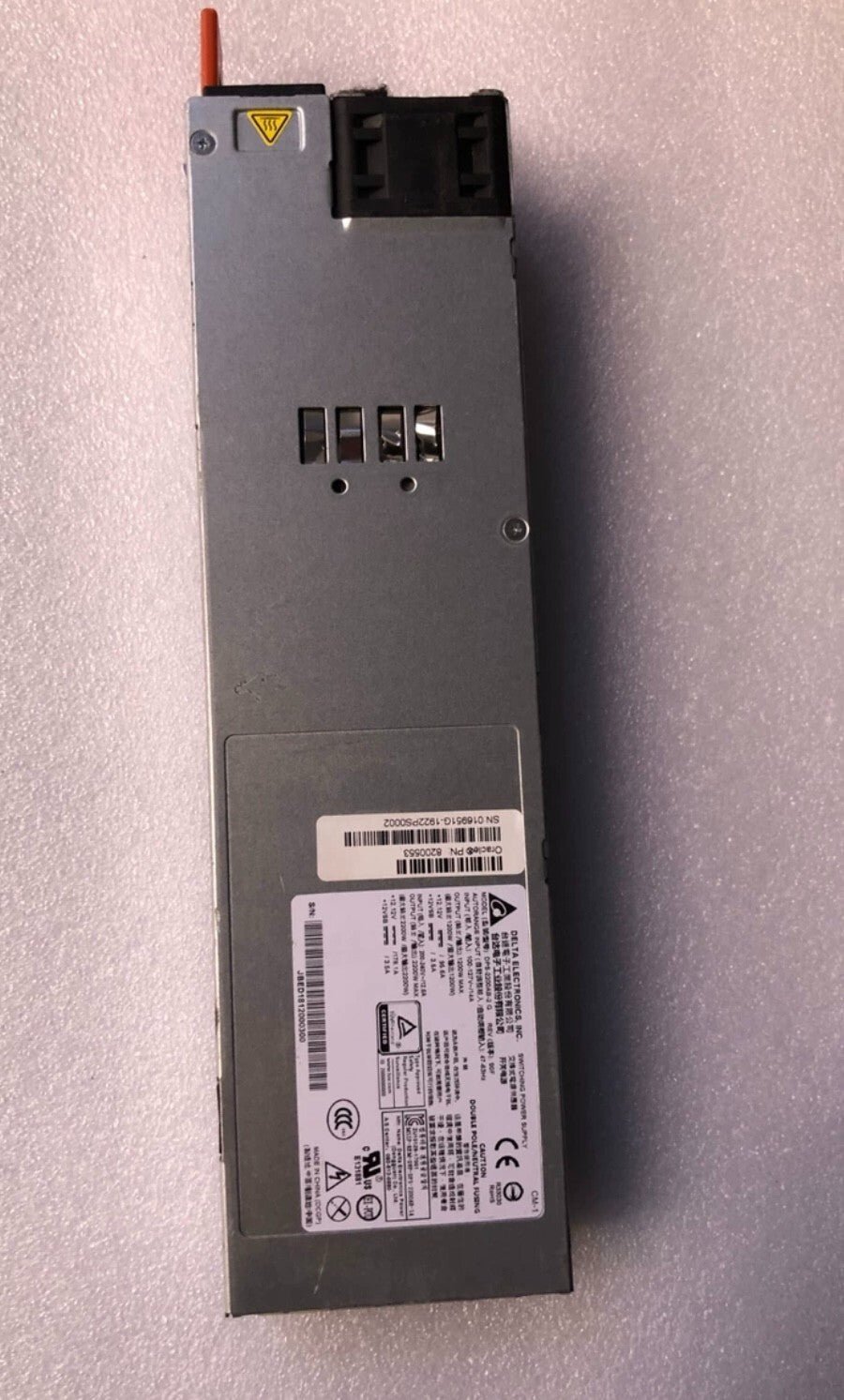 1x Delta DPS-2200AB-2 | 80 PLUS PLATINUM 2200W Server Power Supply | Fedex P1 - Image 2