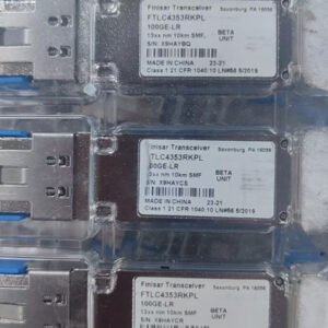 1PC 100GE-LR FTLC4353RKPL 100G XCVR QSFP28 10KM SMF Transceivers - Used