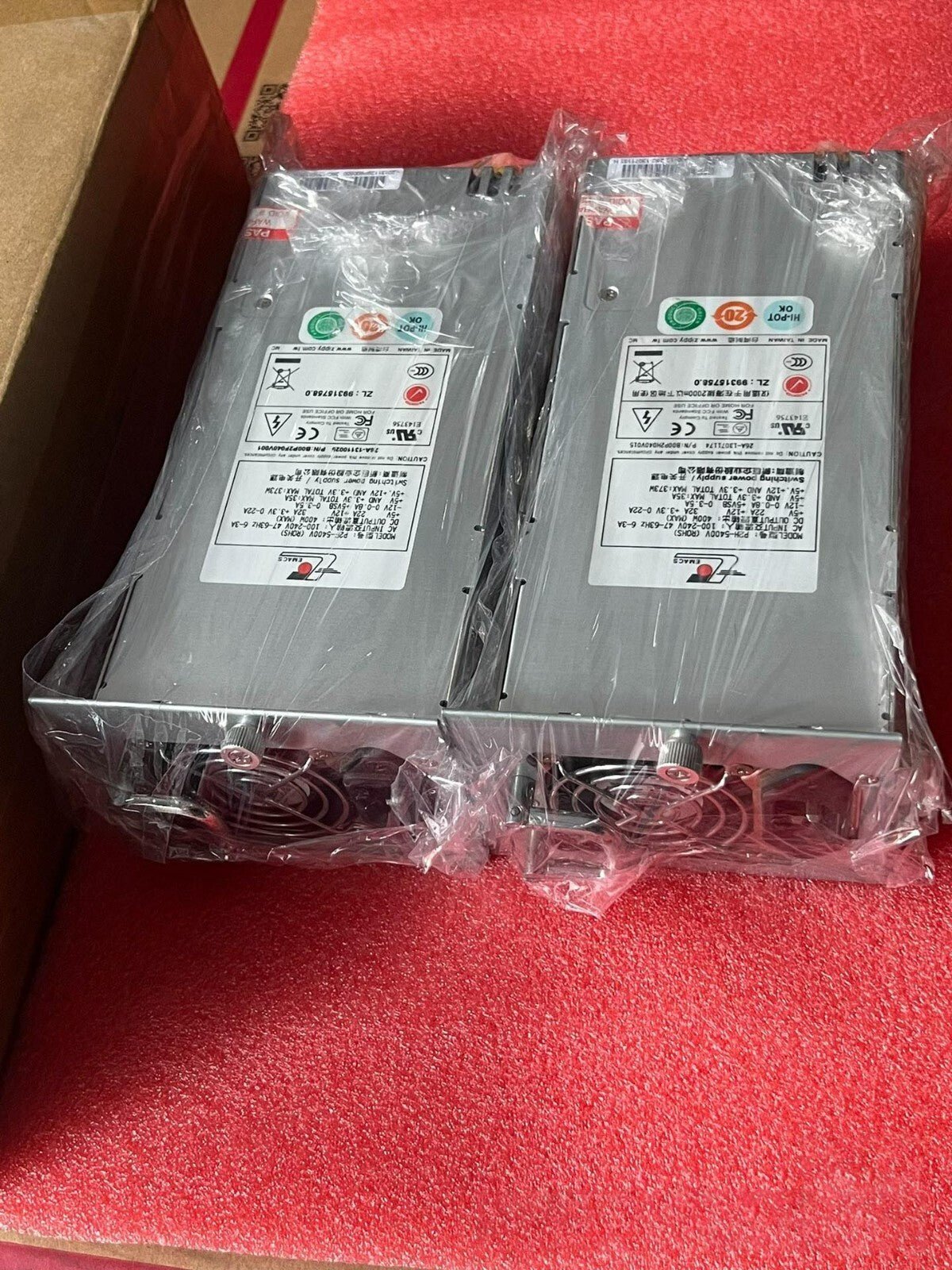 1pcs Orginal Zippy P2H-5400V P2F-5400V 400W Power supply Tested - Image 2
