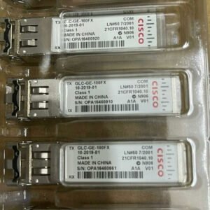 1PC GLC-GE-100FX SFP 100Base-FX SFP GBIC Transceiver Module - Used