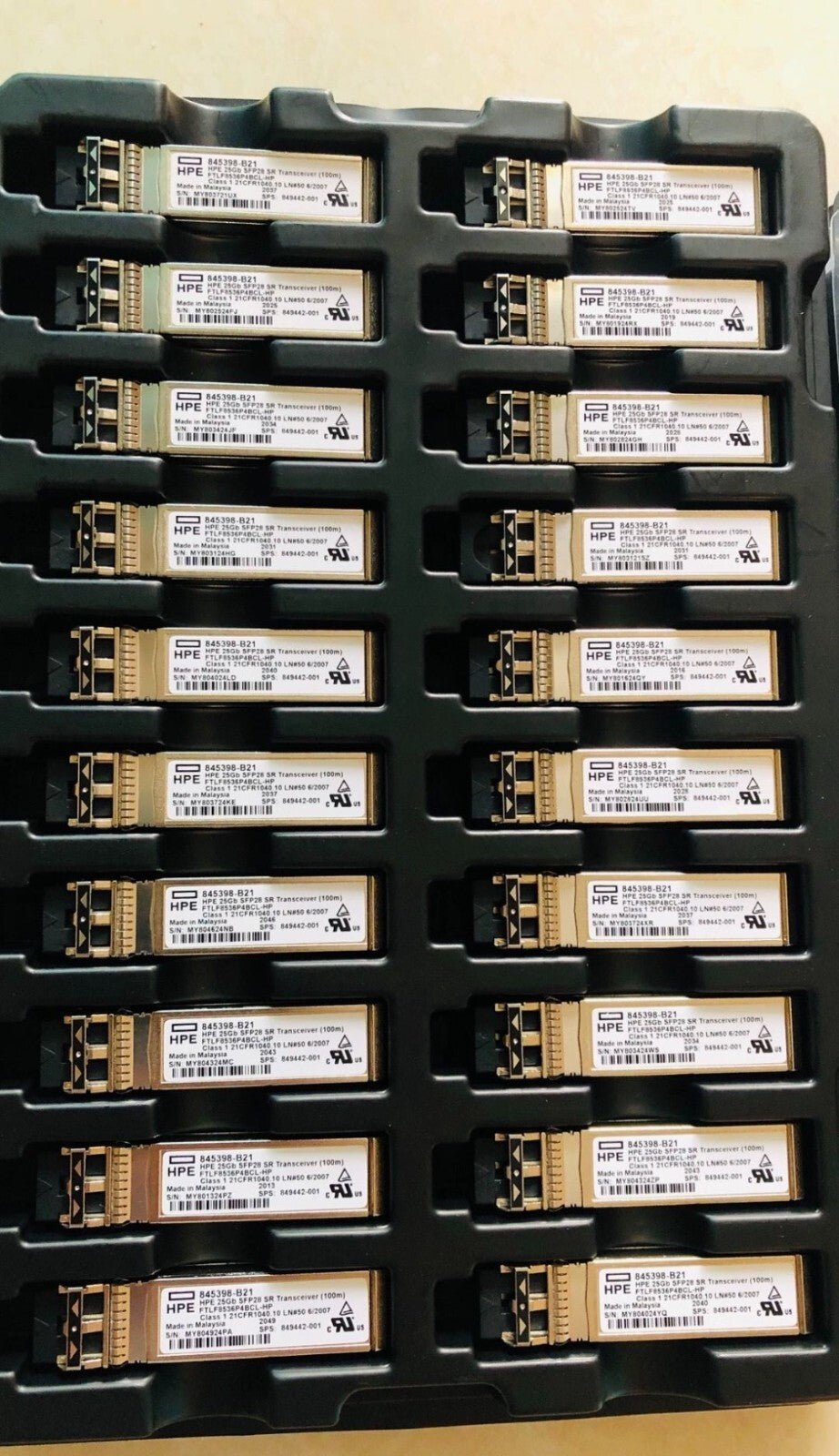 HPE 845398-B21 25Gb FTLF8536P4BCL-HP SFP+ 100nm Fiber Channel Transceiver 1PCS - Image 4