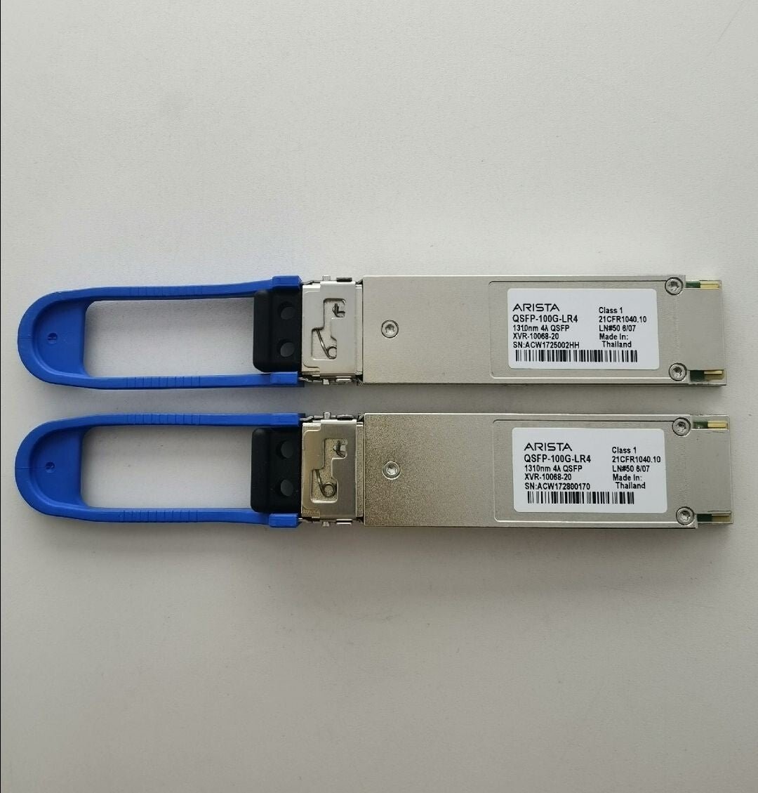 1pcs ARISTA QSFP-100G-LR4 XVR-10068-20 100G 1310nm QSFP28 Transceiver Module