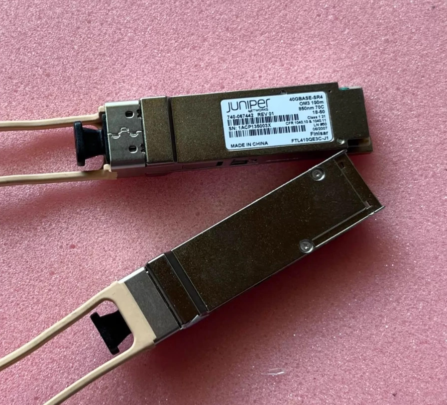 2PCS Juniper Networks QFX-QSFP-40G-SR4 740-067442 OM3 100m 850nm Module - Image 4