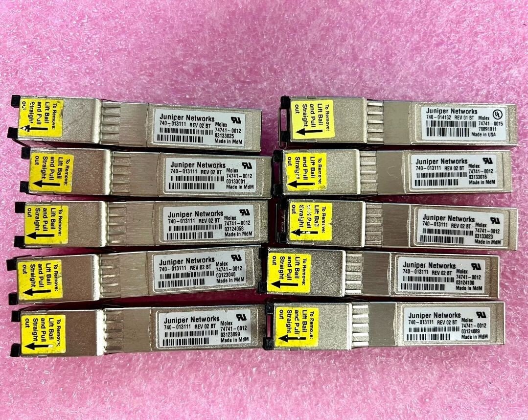 10pcs Juniper EX-SFP-1GE-T 740-014132 SFP-1GE-T SFP-1GE-TX SFP RJ45 74741-0015