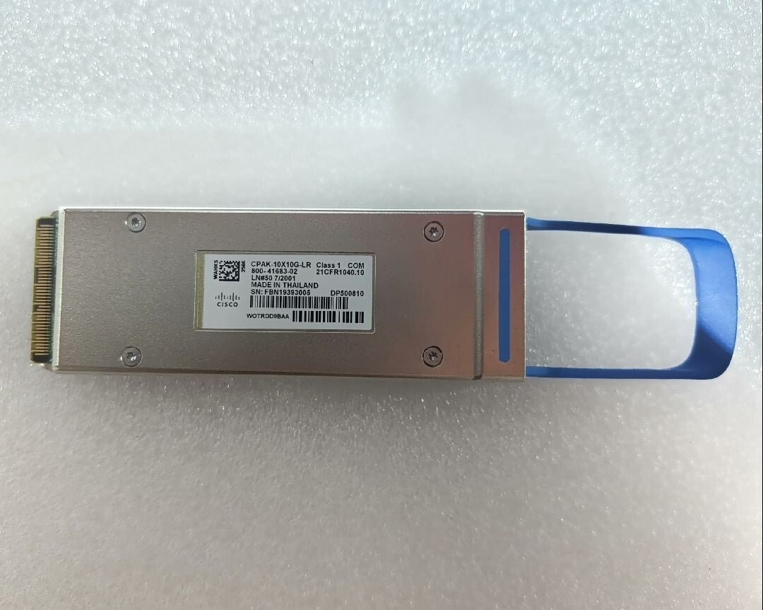 1pcs Cisco CPAK-10X10G-LR 800-41683-02 10x10Gb/s SMF SFP Optical Transceiver