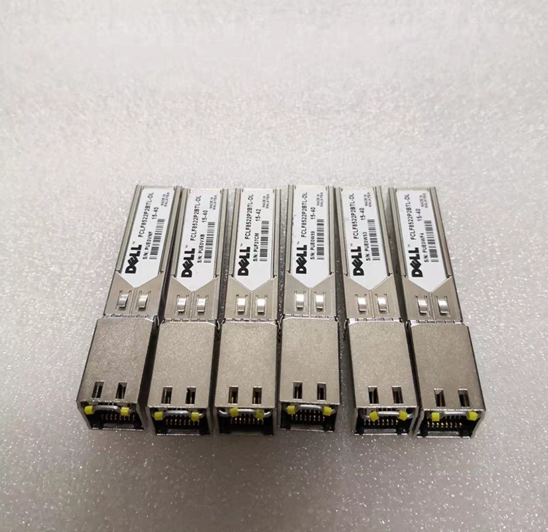 1pc Dell MHVPK 1000BASE-T 1Gb SFP FCLF8522P2BTL-DL Transceiver - Image 5
