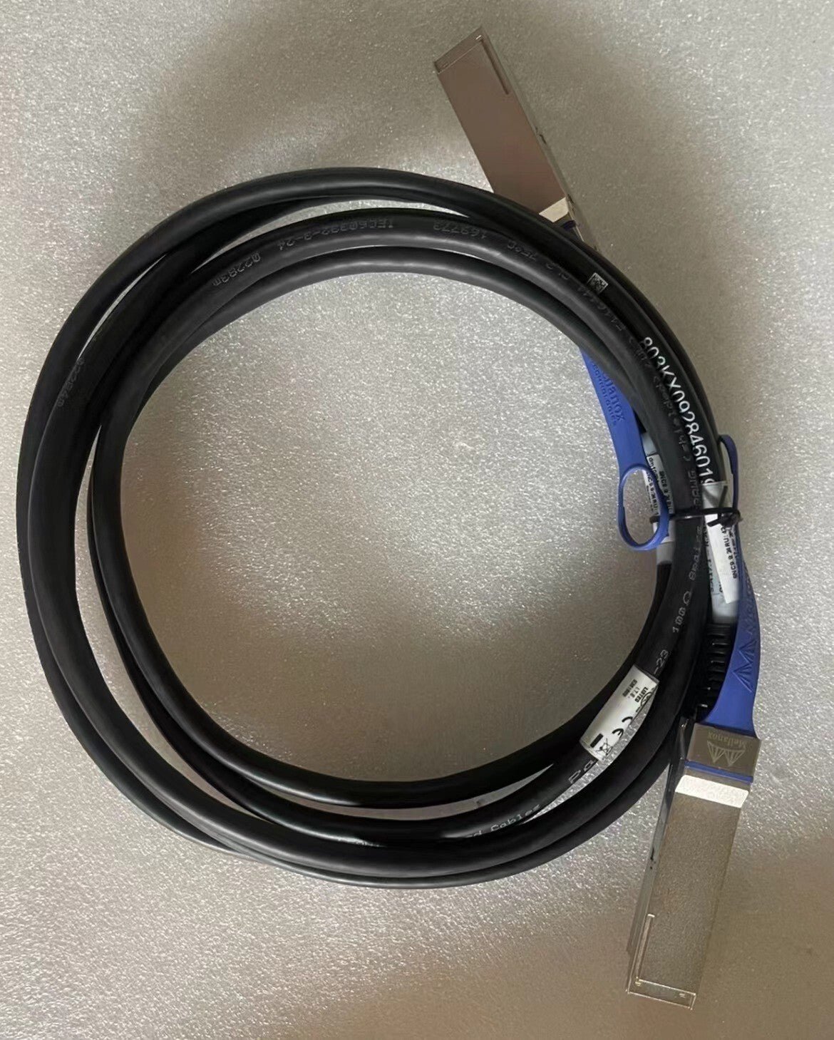 1x Used Mellanox MCP1600-CO2A 2.5m 30AWG 100GbE Passive Copper Cable | Fedex P1 - Image 2