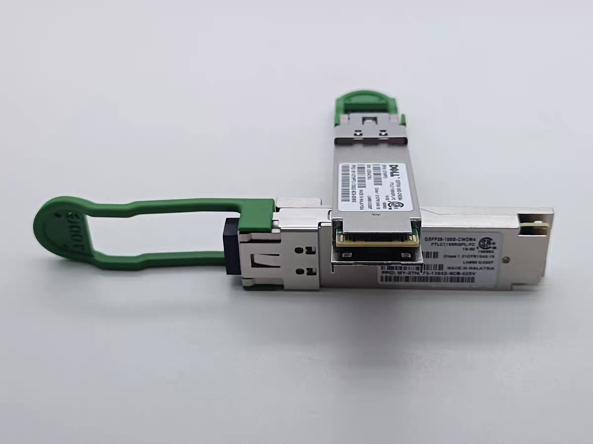 1pcs Dell SFP 100GB QSFP28-100G-CWDM4 FTLC1155RGPL-FC Optical Transceiver 0THPF3 - 图片 3