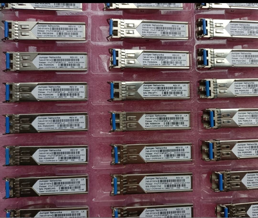 10pcs Juniper 740-011614 1000Base-LX EX-SFP-1GE-LX SRX SFP Transceiver Module - Image 3