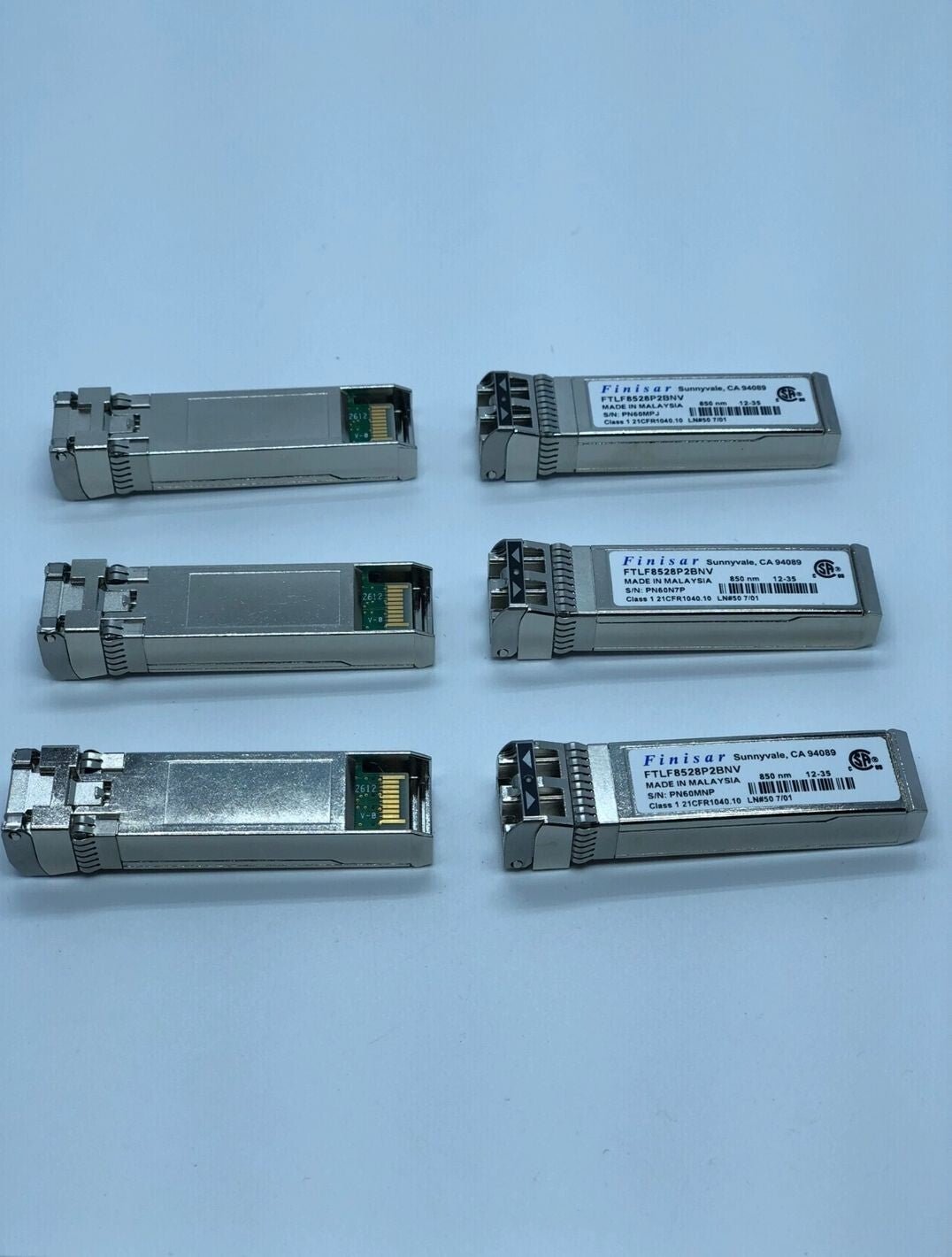 10pcs FINISAR FTLF8528P2BNV 8Gb Fibre Channel Transceiver - Image 4