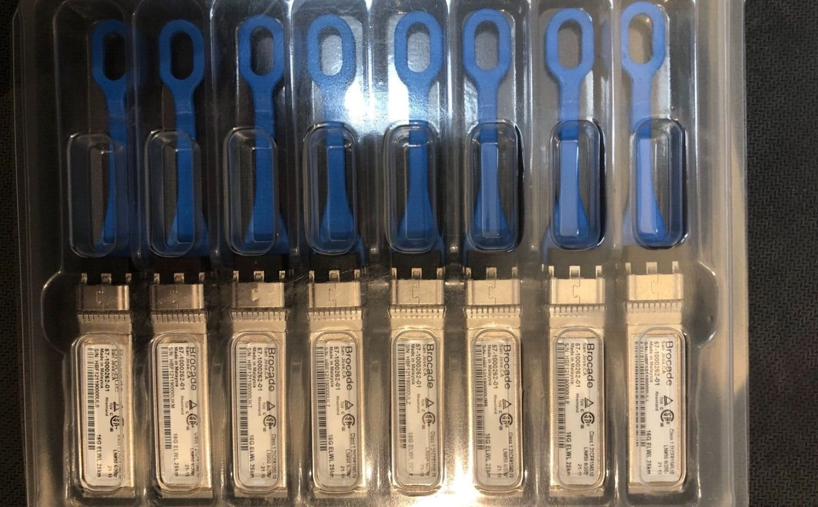 1pcs Brocade 57-1000262-01 SFP+ 16Gb 25km Long Wave Fibre Channel Transceiver