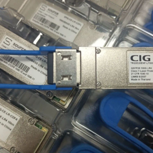 1PC TRQ5E20ENF-LF000 CIG QSFP28-100G-LR4 100G LR4 TRANSCEIVER MODULE for SFP/SFP+ and QSFP Network Equipment - Used