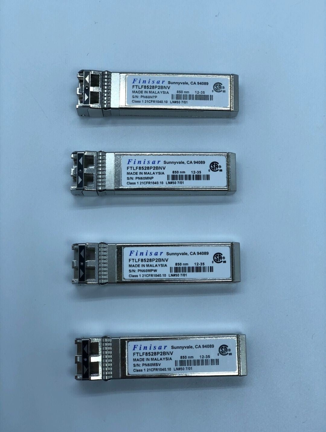 10pcs FINISAR FTLF8528P2BNV 8Gb Fibre Channel Transceiver - Image 3
