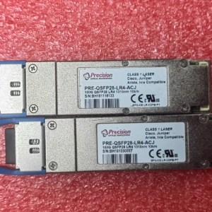 1PC PRE-QSFP28-LR4-ACJ PRECISION 100GB QSFP28 LR4 10KM - Used