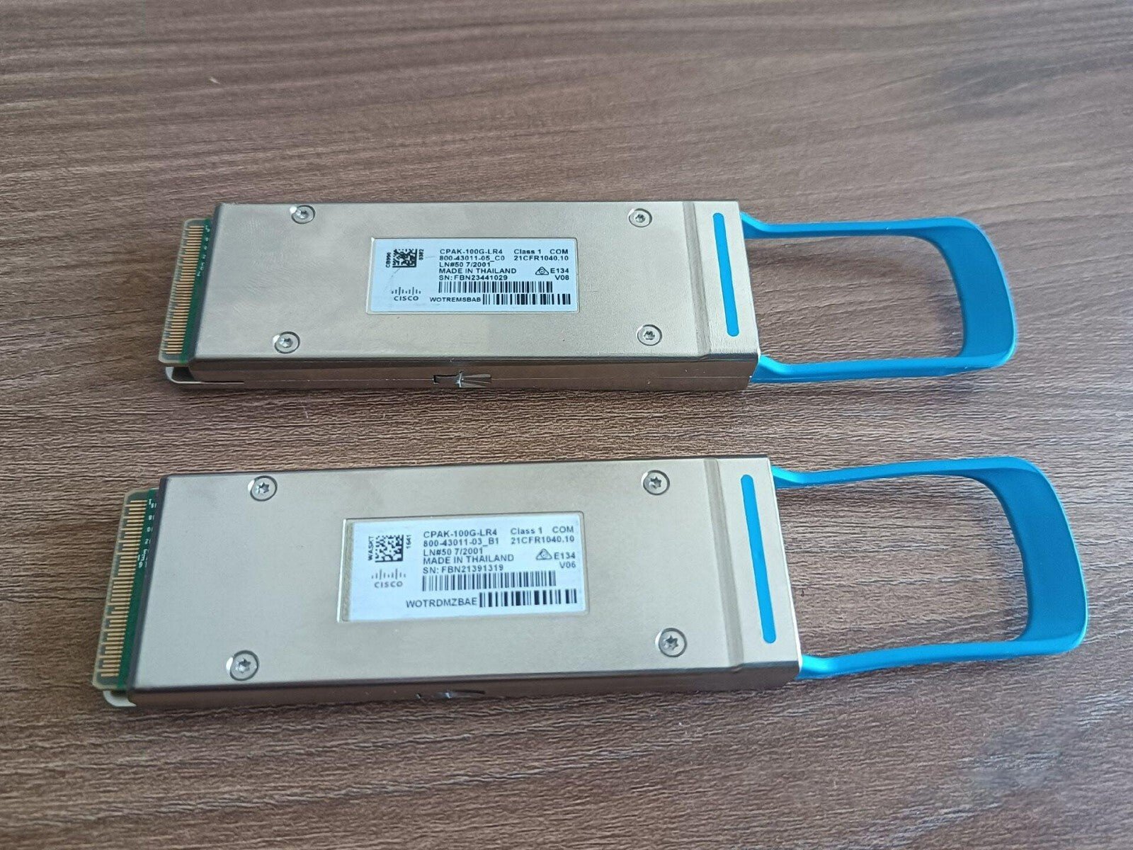 Cisco CPAK-100G-LR4 800-43011-03 100GBASE-LR4 10km SMF Optic Transceiver Module