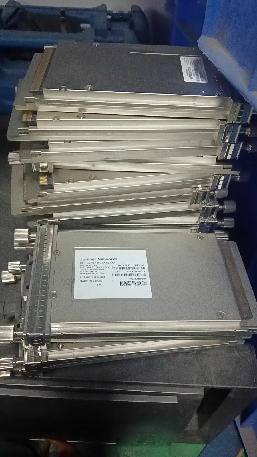 1pc Genuine Juniper CFP-GEN2-100GBASE-LR4 100G FTLC1183RDNL-J3 740-047682 Module - 图片 5