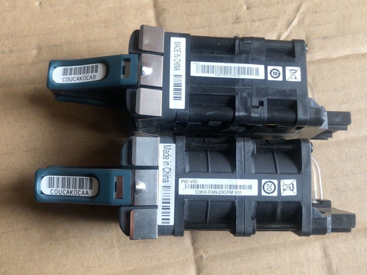 2PCS 3560X 3750X switch fan C3KX-FAN-23CFM Tested Good Work