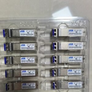 10PC 10GBASE-LR AOI A7EL-LND3-ADMA Dual LC SMF 1310nm 10km SFP+ Transceiver for SFP/SFP+ and QSFP Network Equipment - Used