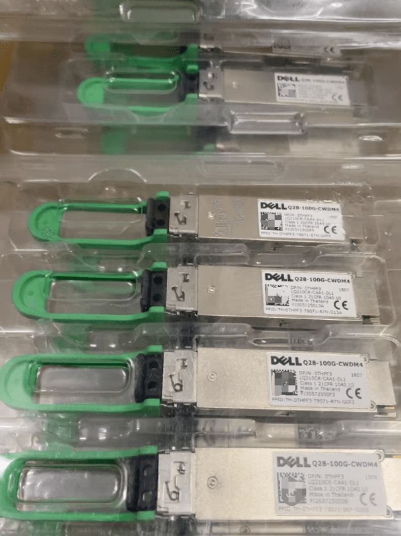 1PC Dell 0THPF3 Q28-100G-CWDM4 QSFP28 100GBASE Transceiver Module -THPF3 - 图片 3