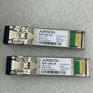 Lot of 2 SFP-10G-LR 10GBASE-LR 1310nm SFP+ Fiber Transceiver XVR-00003-02 - Used