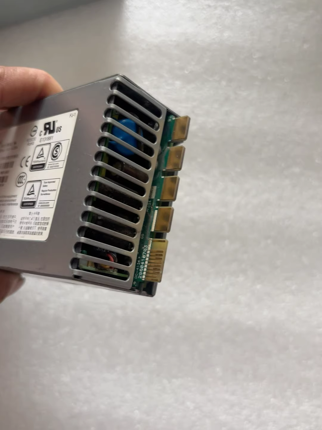 1pc Juniper JPSU-600-AC-AFO EX3400 SRX380 600W AC Power Supply F2B Tested - Image 2