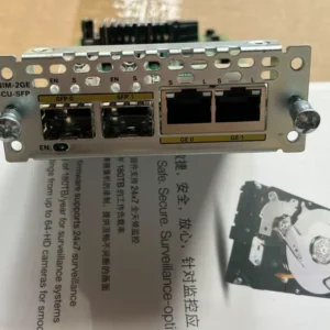 1pc Cisco NIM-2GE-CU-SFP 2-Port GE SFP Network Interface Module
