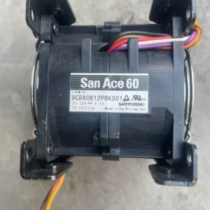 1PC 9CRA0612P6K001 Denki 12V Cooling Fan - Used