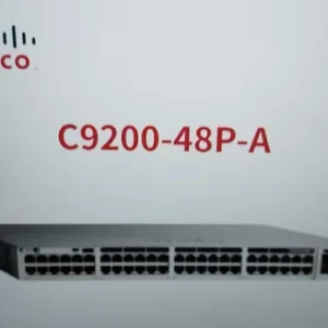 1PC C9200-24P-E/A Catalyst 24-Port PoE+ Network Switch for Cisco — USED