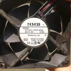 1PC 3110KL-05W-B50 NMB-MAT Industrial Fan for the Listed Server or Switch Model - Used