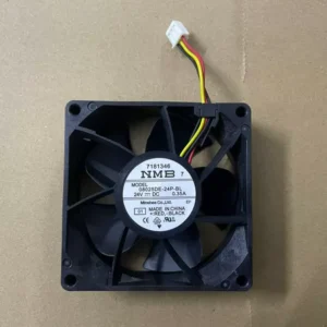 1PC 08025DE-24P-BL NMB-MAT Server Fan for the Listed Server or Switch Model - Used