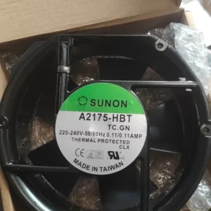 1PC A2175-HBT Sunon 220V Industrial Cooling Fan for the Listed Server or Switch Model - Used