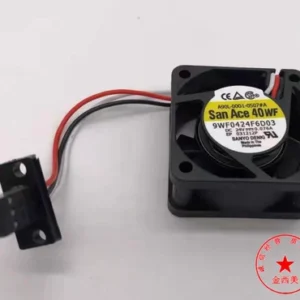 1PC 9WF0424F6D03 Denki 24V Cooling Fan - Used