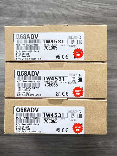 1pc Mitsubishi Q68ADV MELSEC-Q 8-Channel Analog Input Module