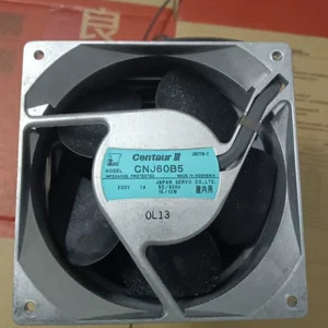 1PC CNJ60B5 Nidec Servo 220V Industrial Axial Fan for the Listed Server or Switch Model - Used