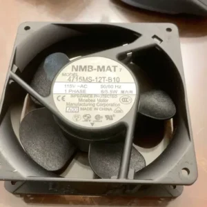 1PC 4715MS-12T-B50 NMB-MAT Industrial Fan for the Listed Server or Switch Model - Used