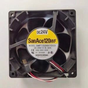 1PC 9WF1224H1D03 Denki 24V Cooling Fan - Used