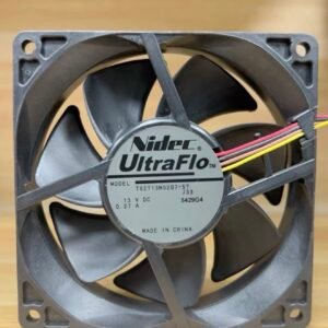 1PC T92T13MS2B7-57 Nidec 13V Industrial Cooling Fan for the Listed Server or Switch Model - Used