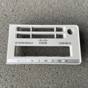 1PC Faceplate Bezel Plastic Replacement for Cisco C9200-NM-4X 10G