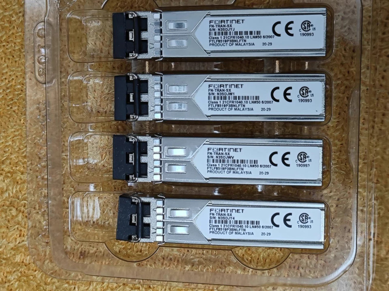 10pcs Fortinet FN-TRAN-SX 1GE 1000BASE-SX SFP-SX 850nm 550m duplex LC MMF - Image 5