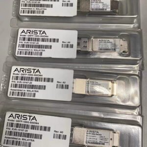 1PC QSFP-100G-SWDM4 XVR-10167-20 QSFP28 SWDM4 100m LC MMF Transceiver - Used