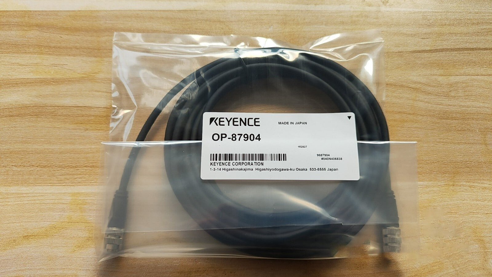 1pc KEYENCE OP-87904 Vision Sensor Head Cable