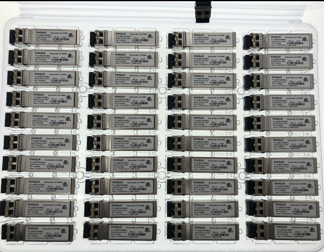 10pcs Finisar FTLX8574D3BCL 10Gb/s SR/SW SF Transceiver Module - Image 2