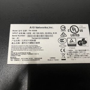 A10 Networks Thunder 1030S Application Delivery Controller Load Balancer