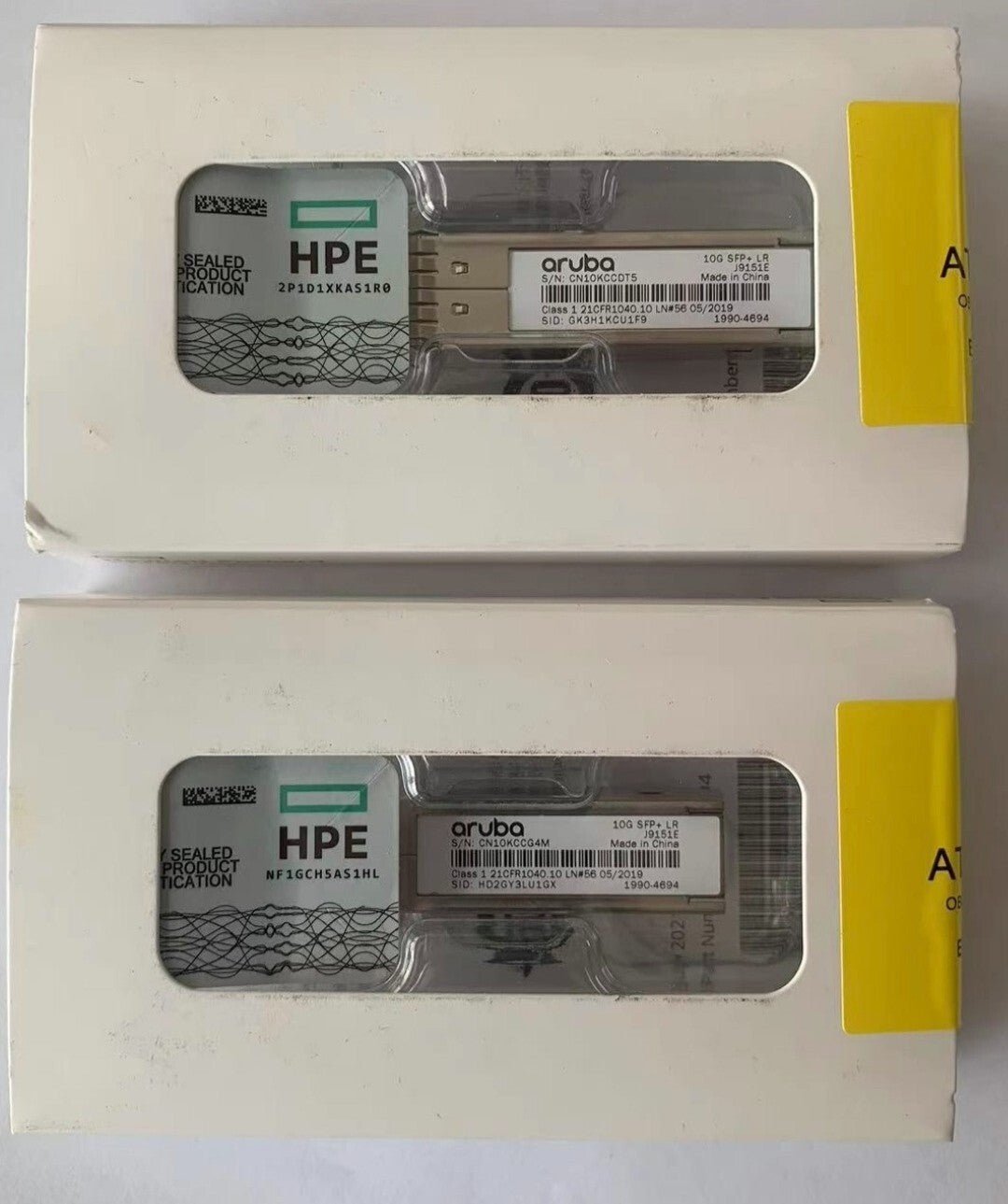 1pcs HPE / Aruba J9151E 10G SFP+ LC LR 10km SMF Transceiver Module - Image 2